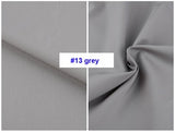 Plain Color Pure Cotton Poplin Fabric 50s Thin Summer Shirt Material Gown