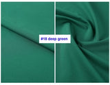 Plain Color Pure Cotton Poplin Fabric 50s Thin Summer Shirt Material Gown